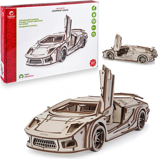 Конструктор «Спорткар Скат»