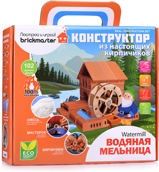 Конструктор керамический «Водяная мельница»
