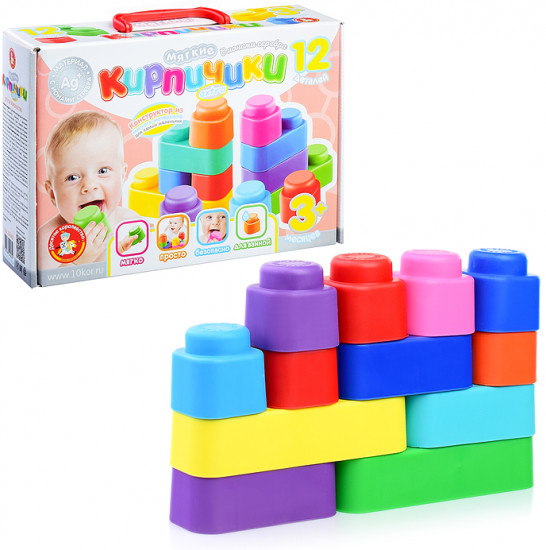 Конструктор «Мягкие кирпичики»