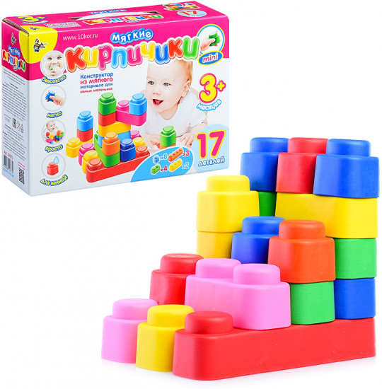 Конструктор «Мягкие кирпичики»