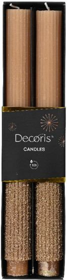 Набор свеч с блестками