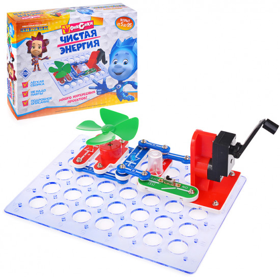 Конструктор электронный «Фиксики. Чистая энергия»