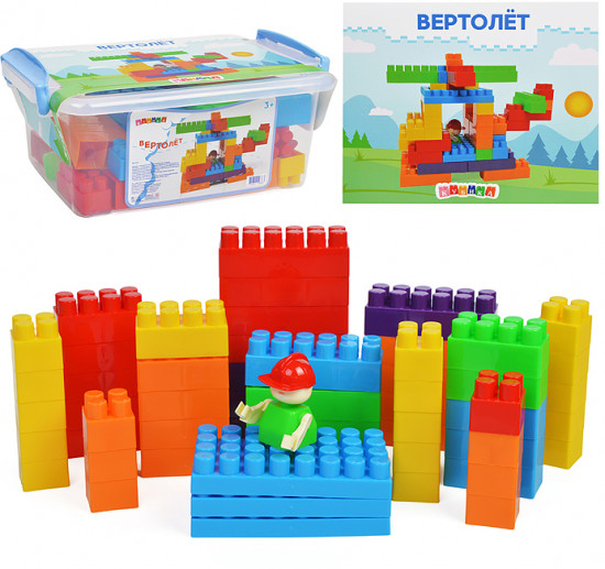 Игрушка-конструктор «Вертолет»
