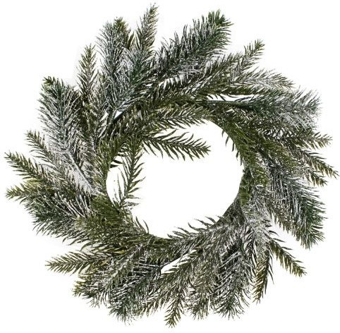 Венок хвойный декоративный