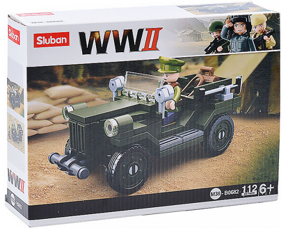 Конструктор «Военный джип»