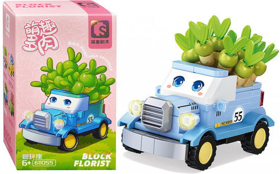 Конструктор «Машина с цветами»