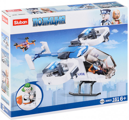 Конструктор «Полицейский вертолет»