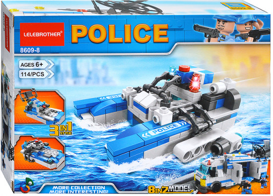 Конструктор «Полицейский катер»