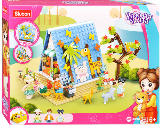 Конструктор «Розовая мечта. Лагерь»