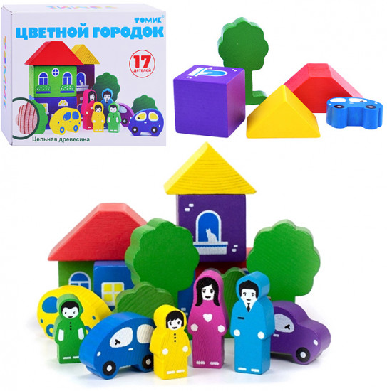 Конструктор «Цветной Городок»