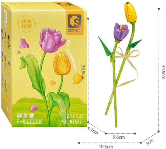 Конструктор «Цветок. Тюльпан»