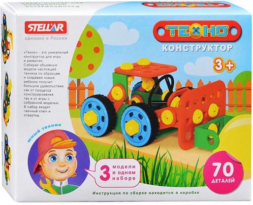 Конструктор «Техно. Бульдозер»