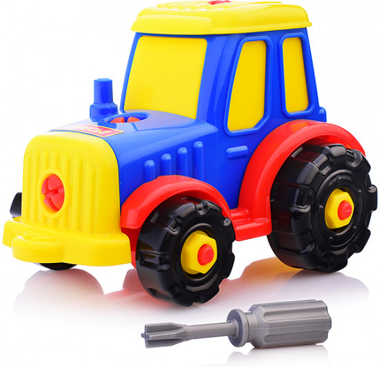 Конструктор-транспорт «Трактор»