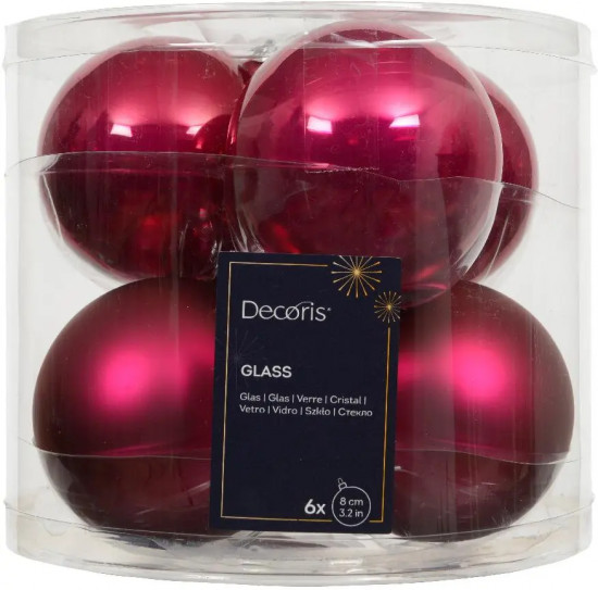 Набор шаров новогодних