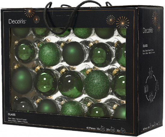 Набор шаров новогодних