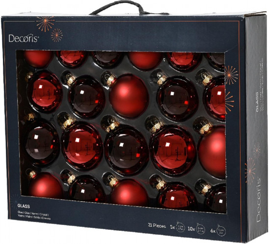 Набор шаров новогодних