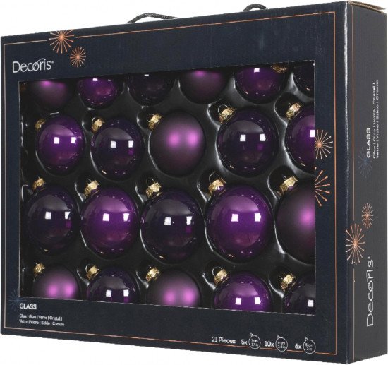 Набор шаров новогодних