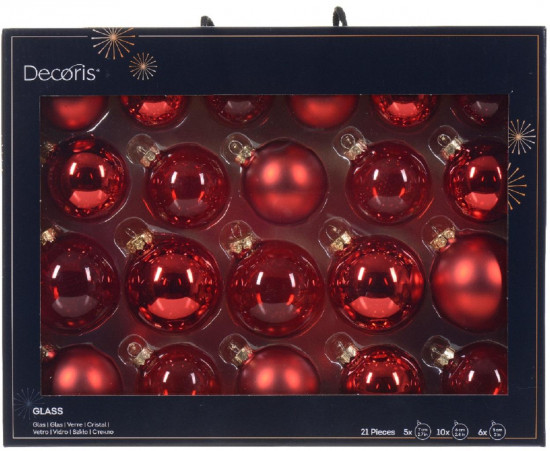 Набор шаров новогодних