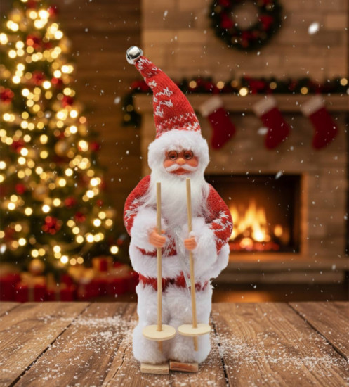 Фигурка новогодняя «Рождественский лыжник»