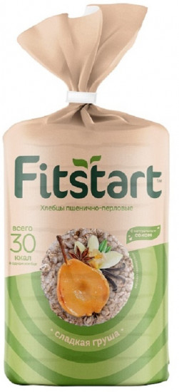 Хлебцы пшенично-перловые «Сладкая груша»