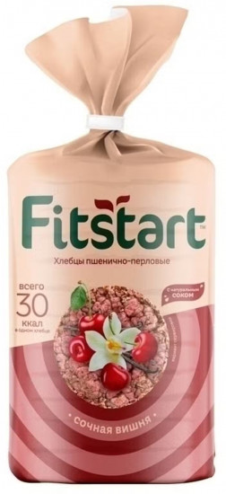 Хлебцы пшенично-перловые «Сочная вишня»