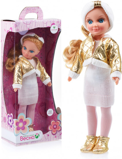 Кукла со звуком «Анастасия зима 4»