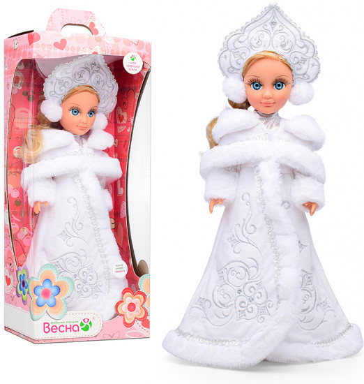 Кукла со звуком «Анастасия Снегурочка»