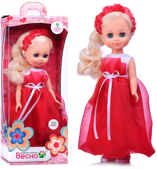 Кукла со звуком «Герда праздничная 5»