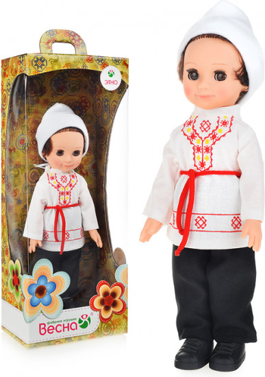 Кукла «Мальчик в чувашском костюме»