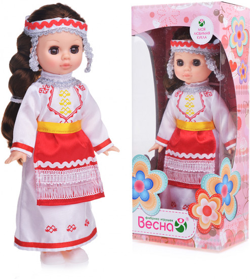 Кукла «Эля в чувашском костюме»