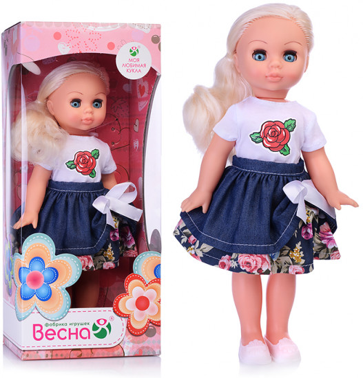Кукла «Эля. Цветочная поляна»