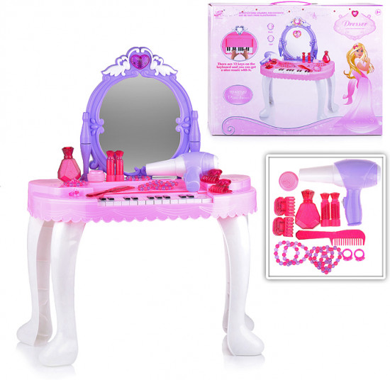 Набор игровой со светом и звуком «Туалетный столик-пианино. Маленькая леди»