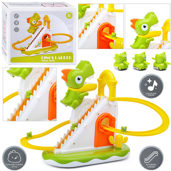 Игровой набор-трек «Динозаврик поднимается по лестнице»