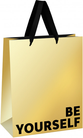 Пакет подарочный «Be yourself»