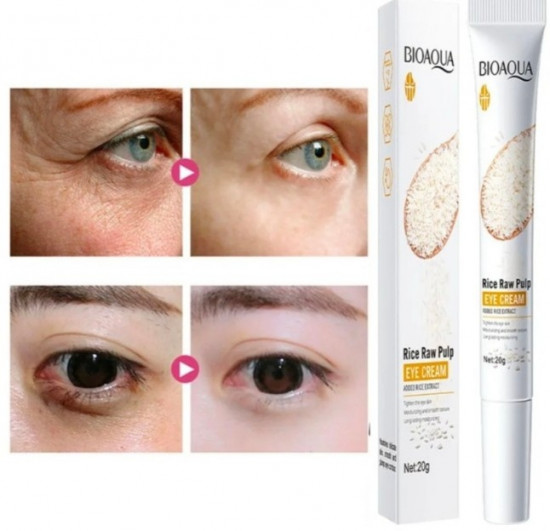 Крем-гель для области вокруг глаз «Rice Raw Pulp»