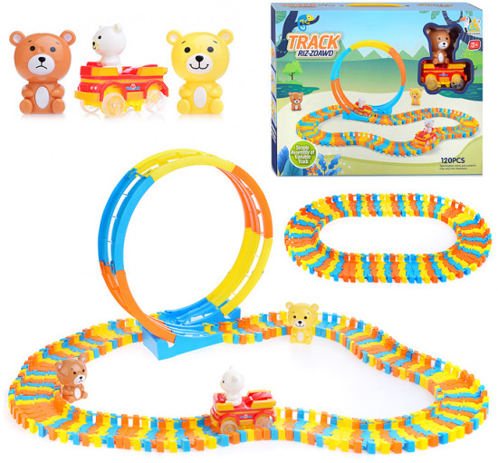 Автотрек гибкий «Медвежьи гонки»