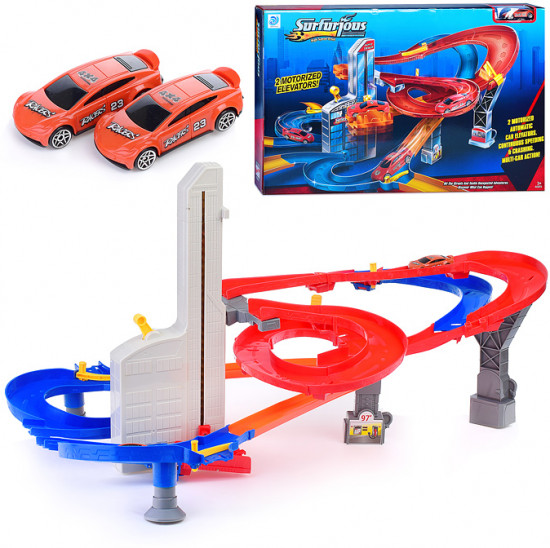 Автотрек с элеваторами