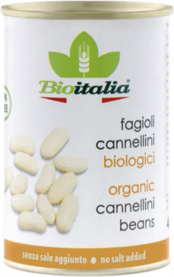 Фасоль органическая консервированная «Cannellini»