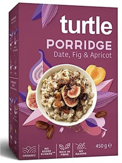 Органическая каша без сахара с финиками, инжиром и абрикосом