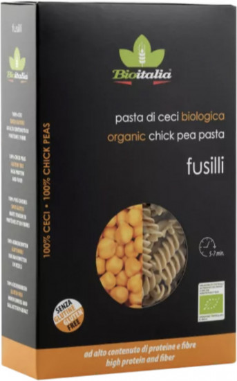 Макароны органические из нута «Fusilli»