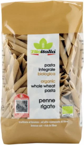 Макароны из цельной пшеницы «Penne rigate»