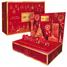 Набор зимнего чая и шоколадных конфет «Снежный город»