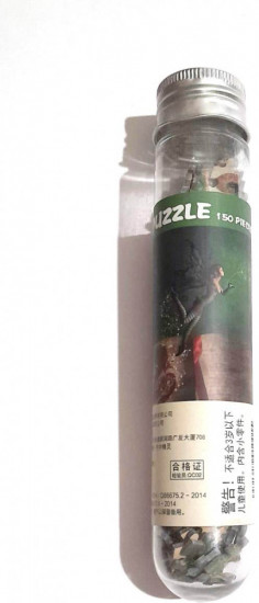 Пазлы в бутылке