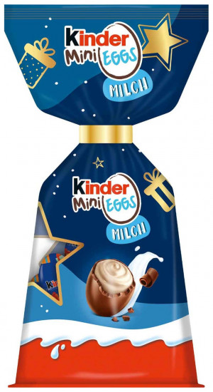 Шоколадные мини-яйца с молочно-кремовой начинкой «Mini Eggs Milk»