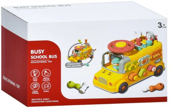 Развивающая игрушка «Школьный автобус»