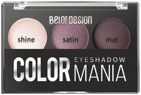 Тени для век прессованные «Color Mania», оттенок 37