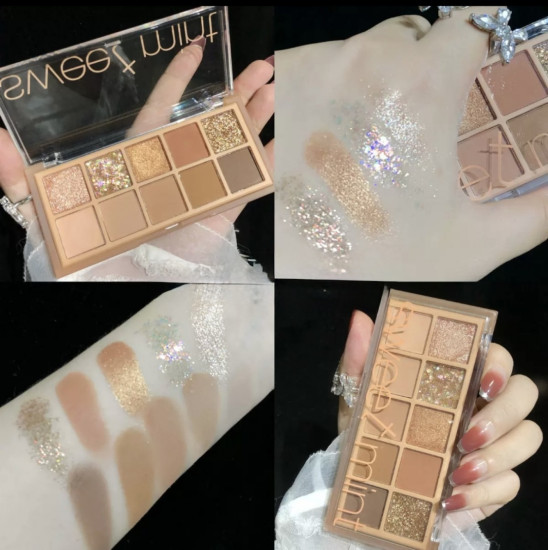 Тени прессованные «Palette», оттенок 02