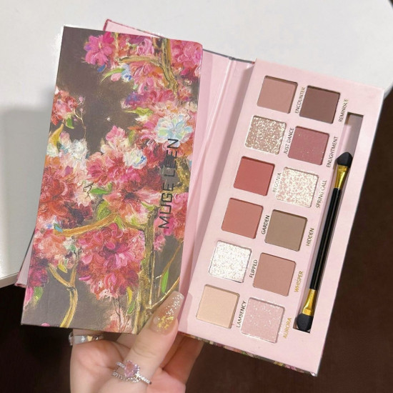 Тени прессованные «Eyeshadow Palette», оттенок 01