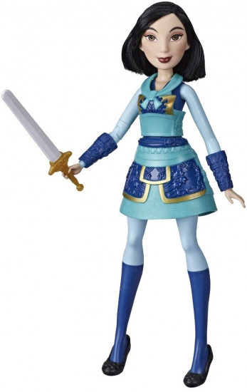 Кукла с мечом «Warrior Moves Mulan»