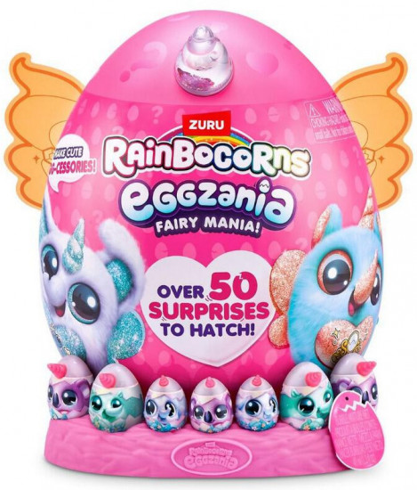 Игровой набор-сюрприз «Rainbocorns Eggzania Fairy Mania»